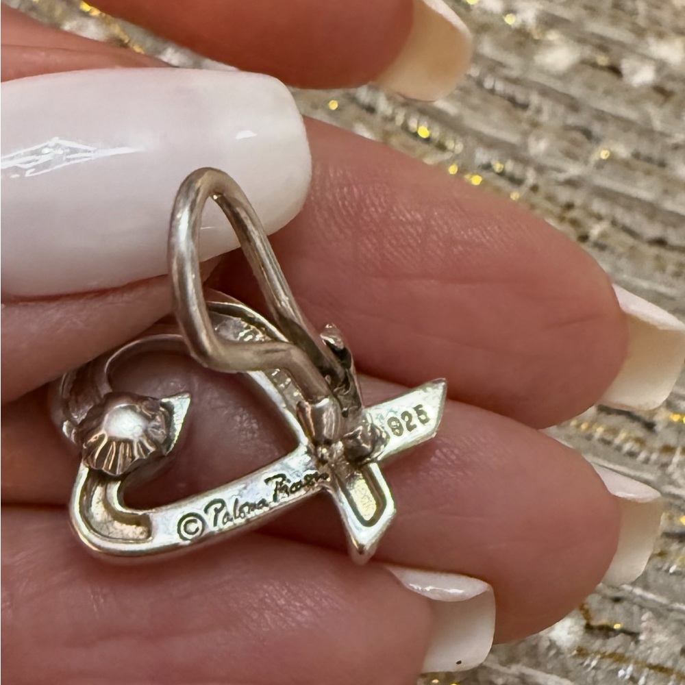 Tiffany & Co. Silver Love Knot Earrings - Picture 5 of 6